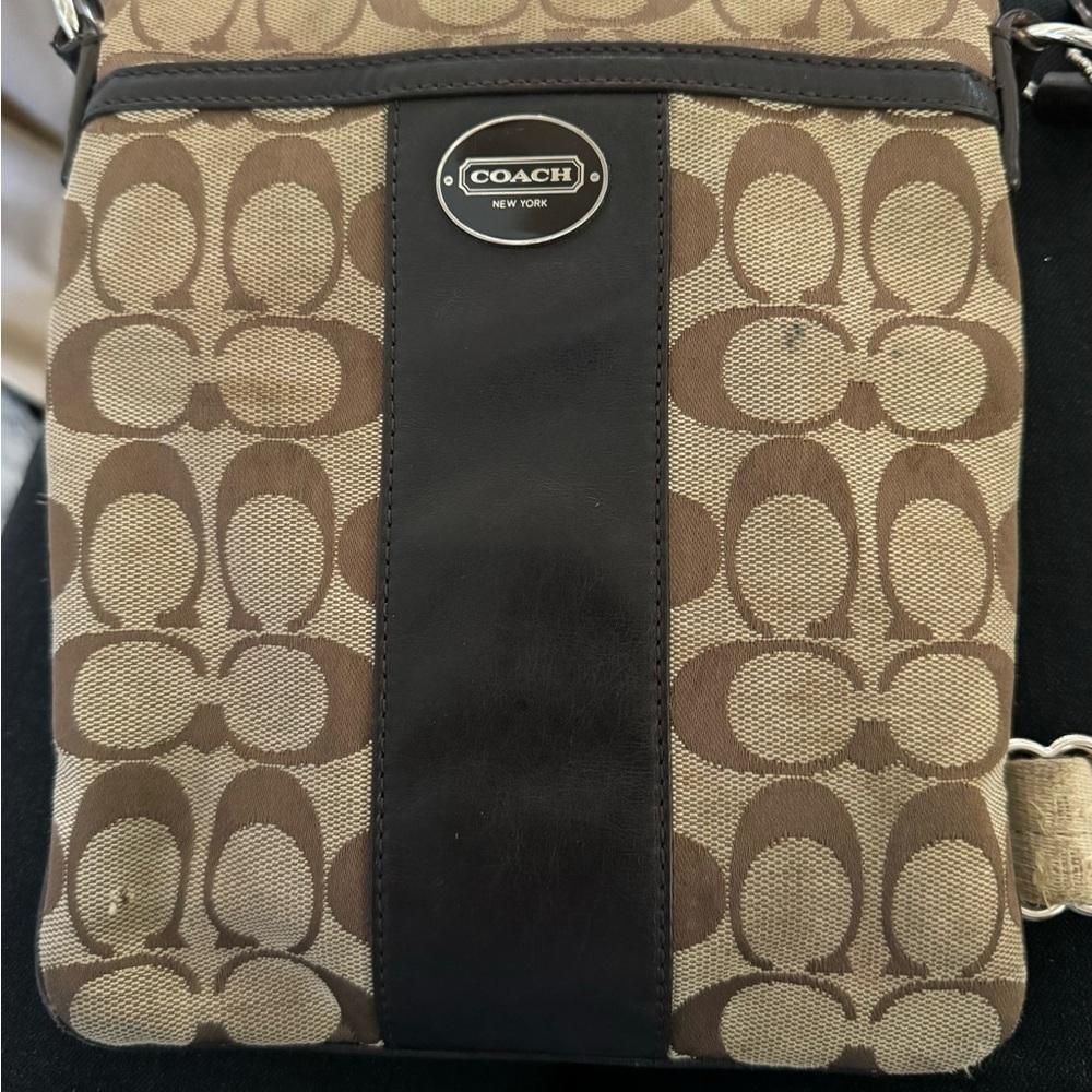 Coach Crossbody brown bag vintage
